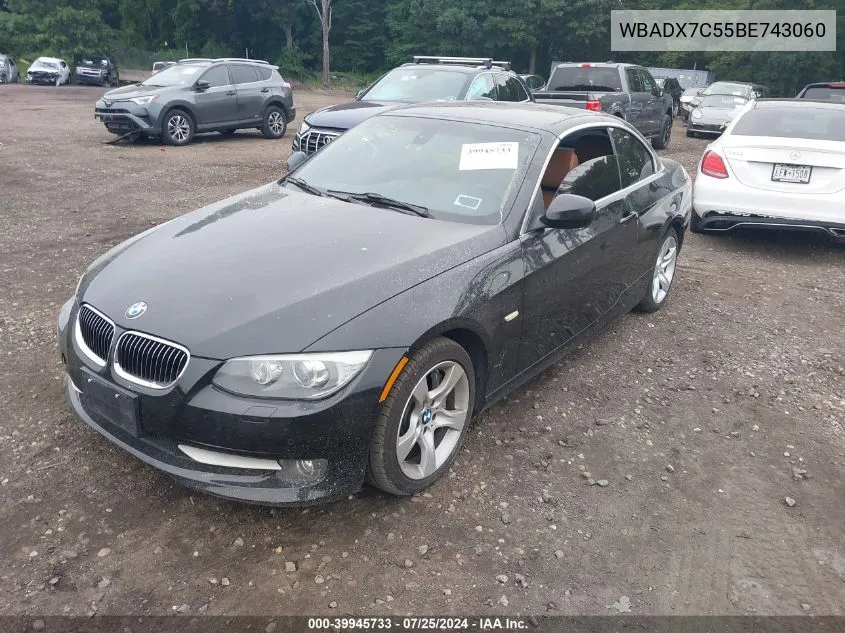 WBADX7C55BE743060 2011 BMW 335I