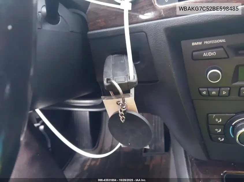 WBAKG7C52BE598485 2011 BMW 335I