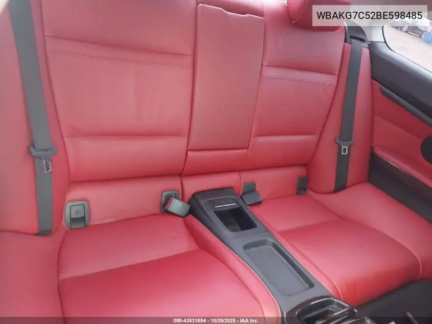 WBAKG7C52BE598485 2011 BMW 335I