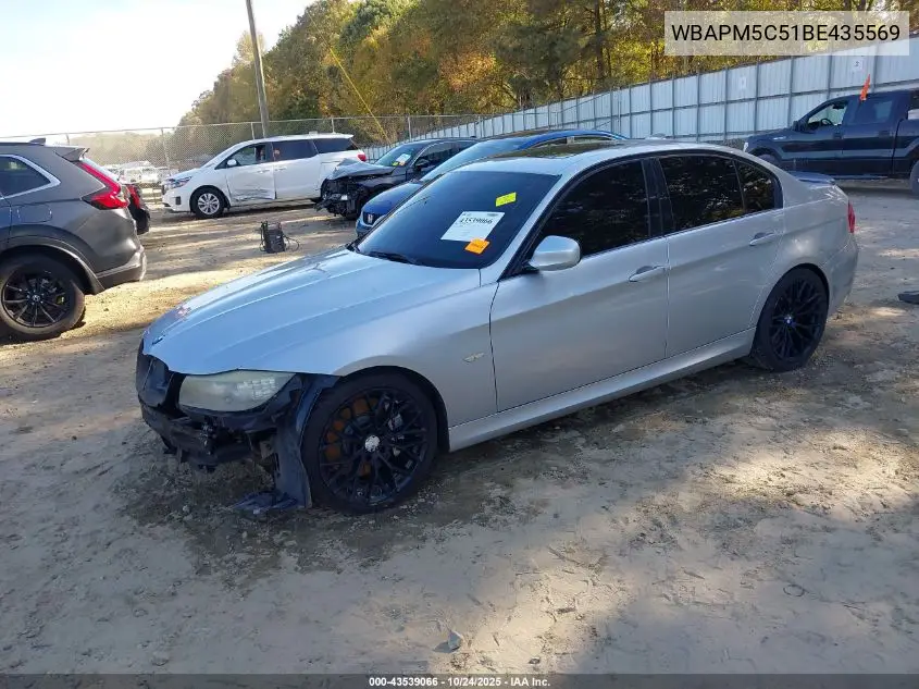 WBAPM5C51BE435569 2011 BMW 335I