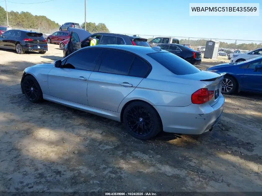 WBAPM5C51BE435569 2011 BMW 335I