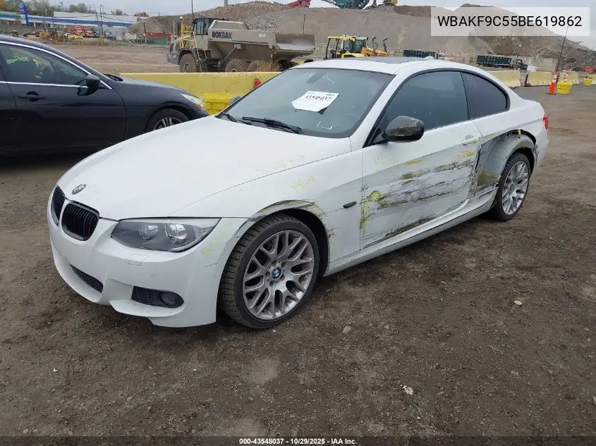 WBAKF9C55BE619862 2011 BMW 335I xDrive