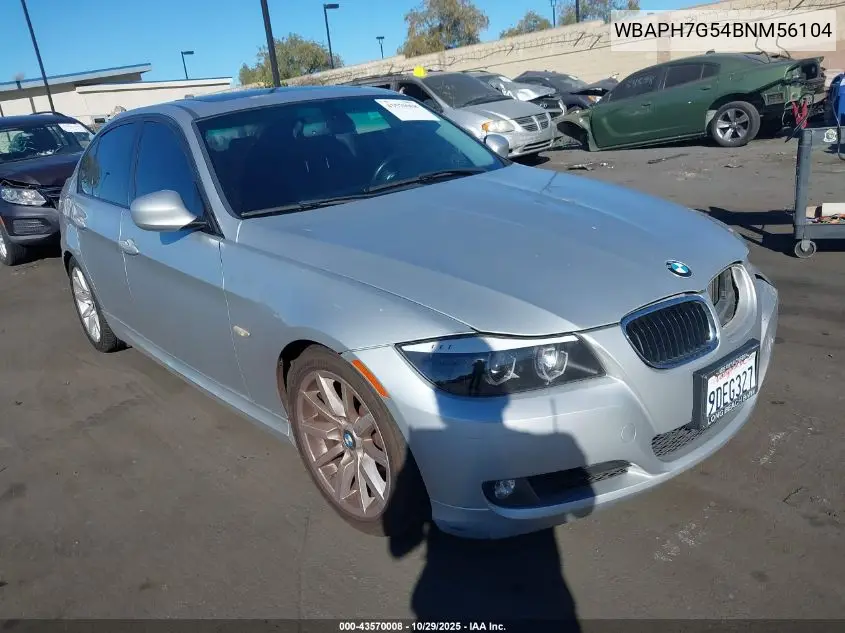 WBAPH7G54BNM56104 2011 BMW 328I