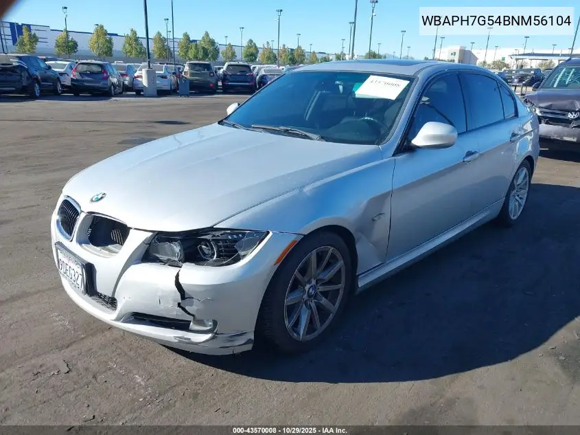 WBAPH7G54BNM56104 2011 BMW 328I