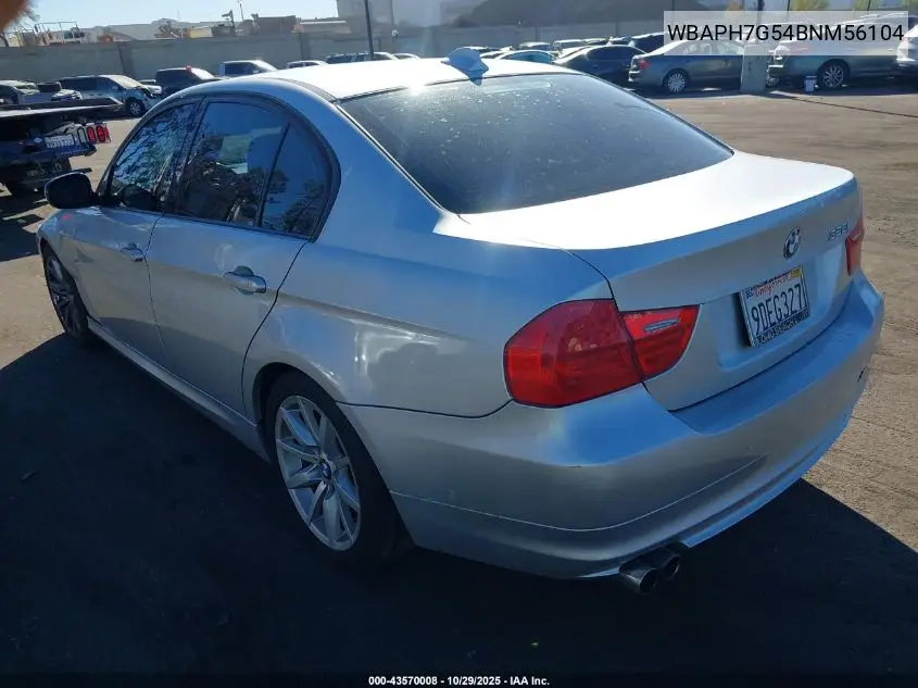 WBAPH7G54BNM56104 2011 BMW 328I