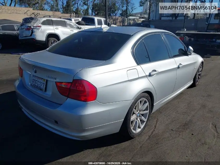 WBAPH7G54BNM56104 2011 BMW 328I