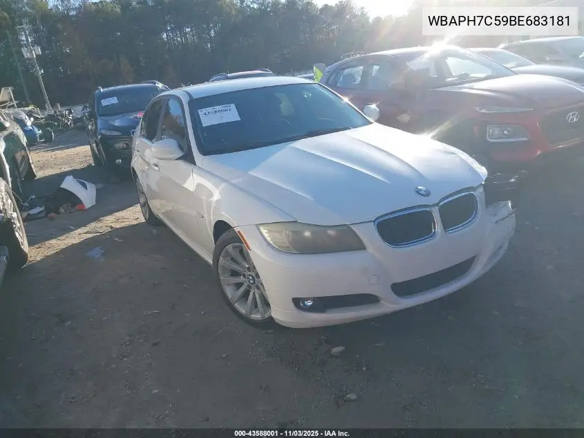 WBAPH7C59BE683181 2011 BMW 328I