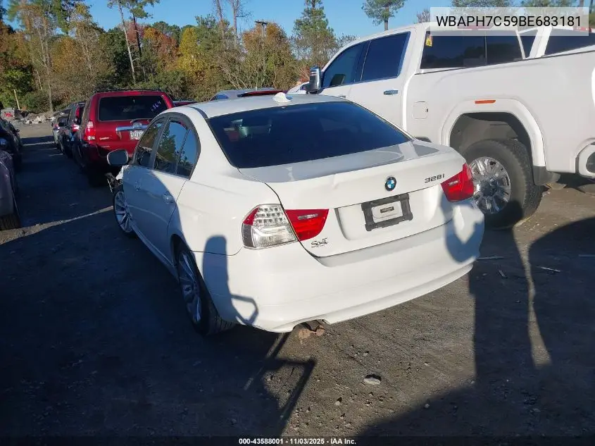 WBAPH7C59BE683181 2011 BMW 328I