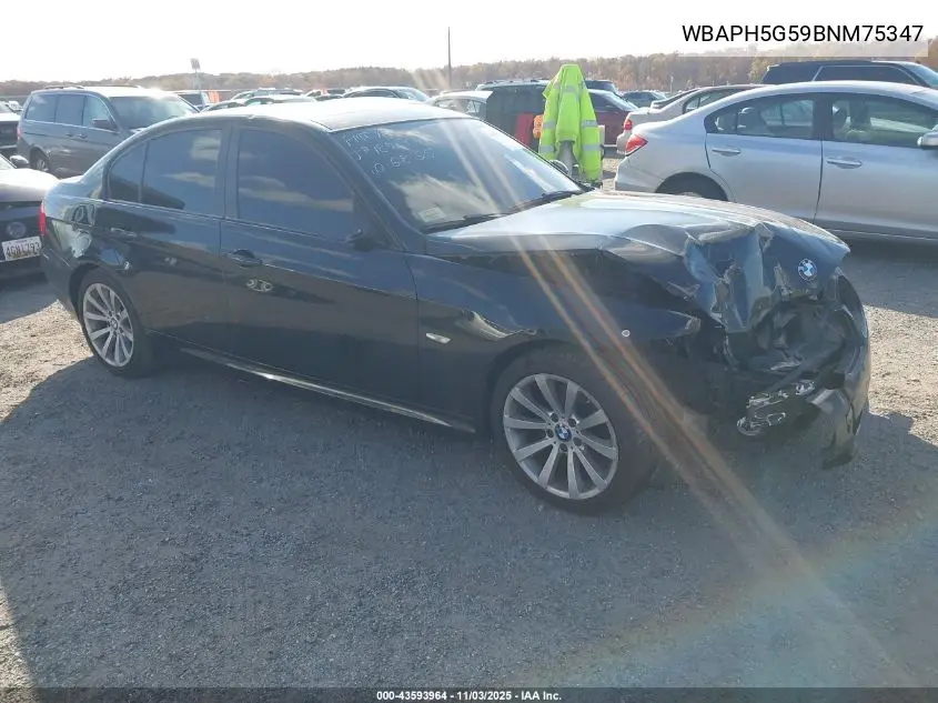 WBAPH5G59BNM75347 2011 BMW 328I