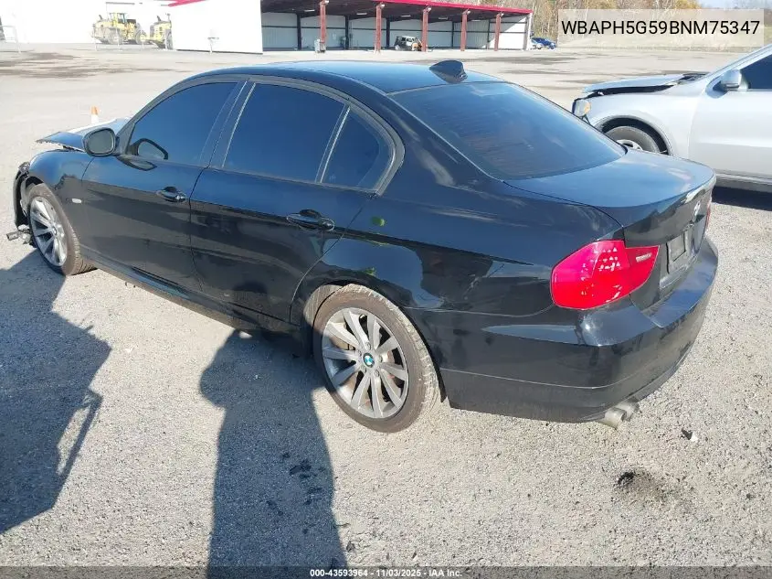 WBAPH5G59BNM75347 2011 BMW 328I