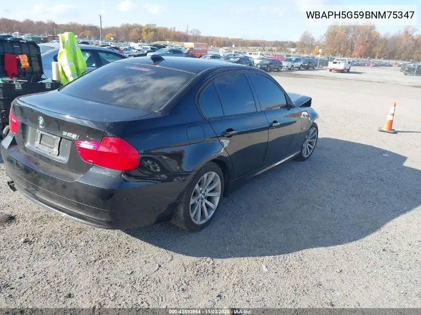 WBAPH5G59BNM75347 2011 BMW 328I