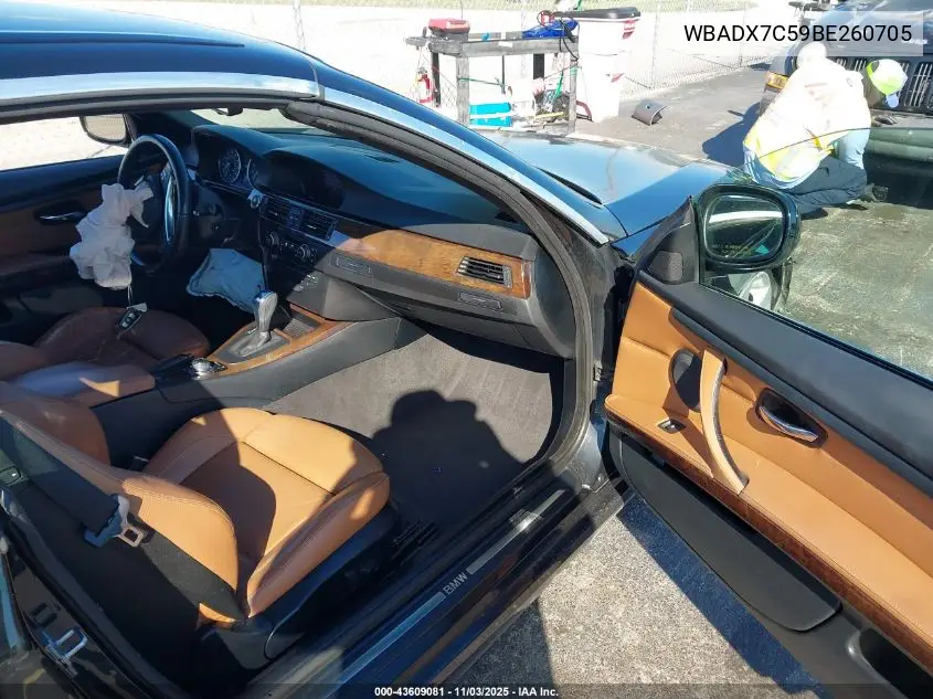 WBADX7C59BE260705 2011 BMW 335I