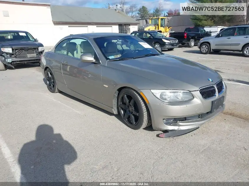 WBADW7C52BE727563 2011 BMW 328I