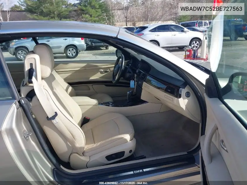 WBADW7C52BE727563 2011 BMW 328I