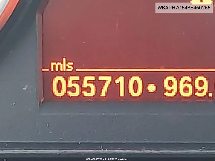 WBAPH7C54BE460255 2011 BMW 328I