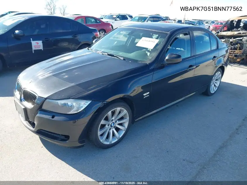 WBAPK7G51BNN77562 2011 BMW 328I xDrive
