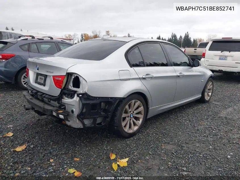 WBAPH7C51BE852741 2011 BMW 328I