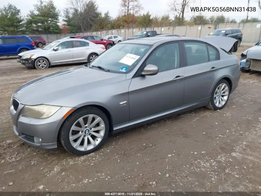 WBAPK5G56BNN31438 2011 BMW 328I xDrive