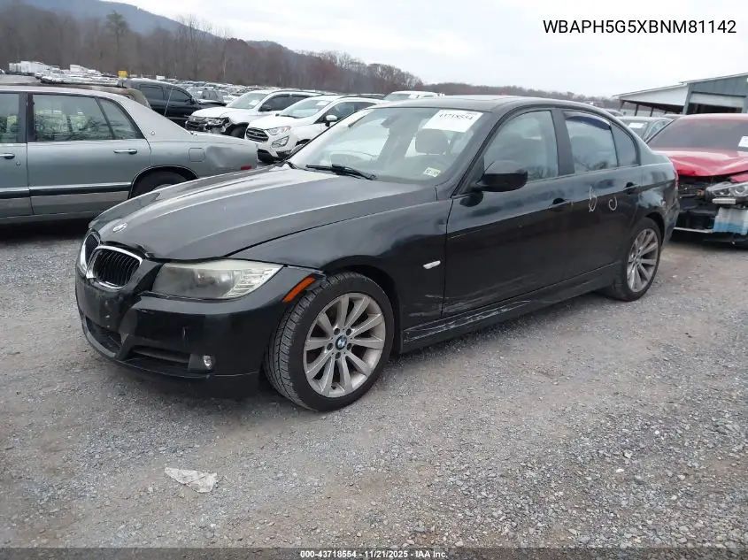 WBAPH5G5XBNM81142 2011 BMW 328I