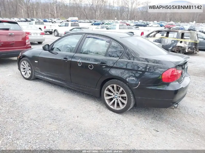WBAPH5G5XBNM81142 2011 BMW 328I