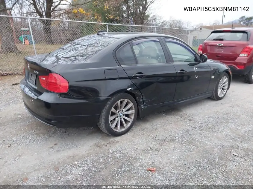 WBAPH5G5XBNM81142 2011 BMW 328I