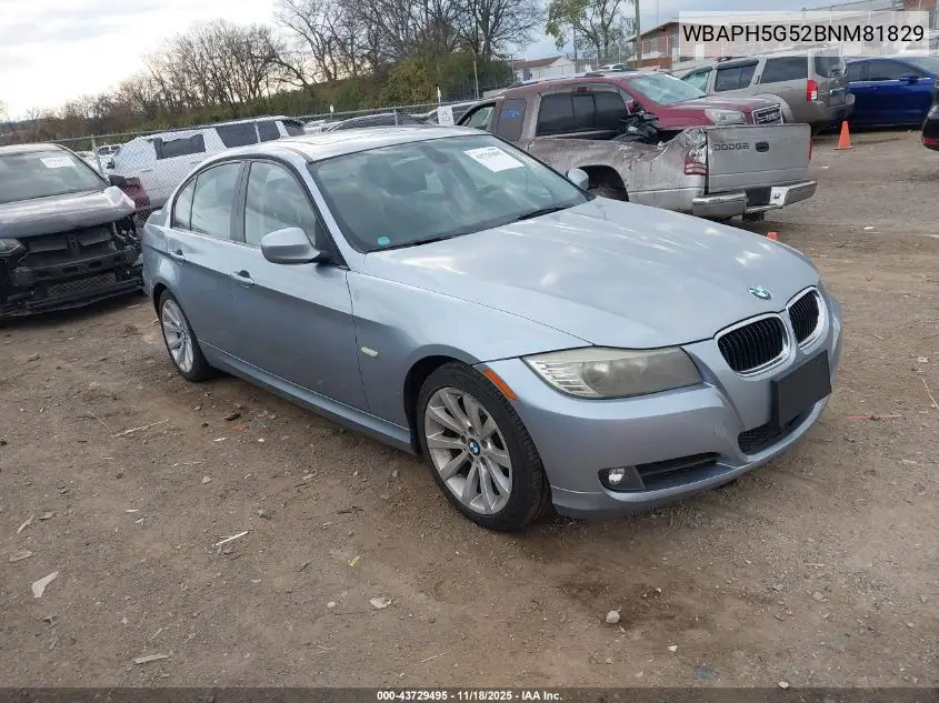 WBAPH5G52BNM81829 2011 BMW 328I