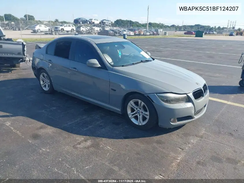 WBAPK5C51BF124207 2011 BMW 328I xDrive