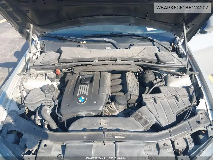WBAPK5C51BF124207 2011 BMW 328I xDrive