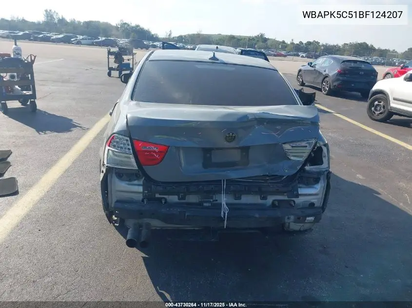 WBAPK5C51BF124207 2011 BMW 328I xDrive