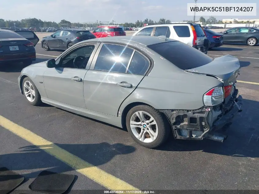 WBAPK5C51BF124207 2011 BMW 328I xDrive