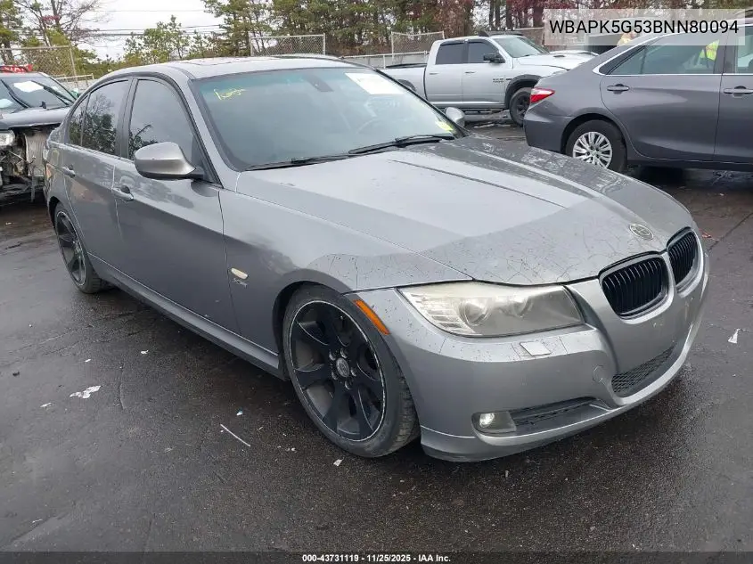 WBAPK5G53BNN80094 2011 BMW 328I xDrive