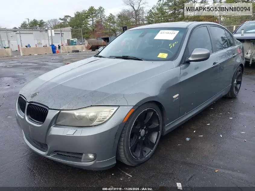 WBAPK5G53BNN80094 2011 BMW 328I xDrive