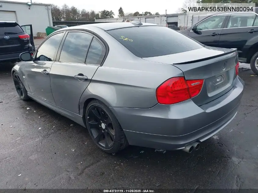WBAPK5G53BNN80094 2011 BMW 328I xDrive