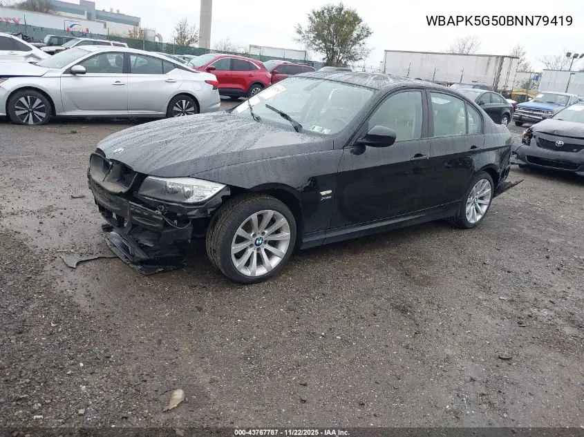 WBAPK5G50BNN79419 2011 BMW 328I xDrive