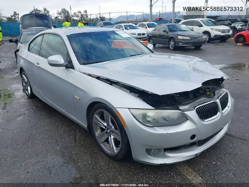 WBAKE5C58BE573312 2011 BMW 328I