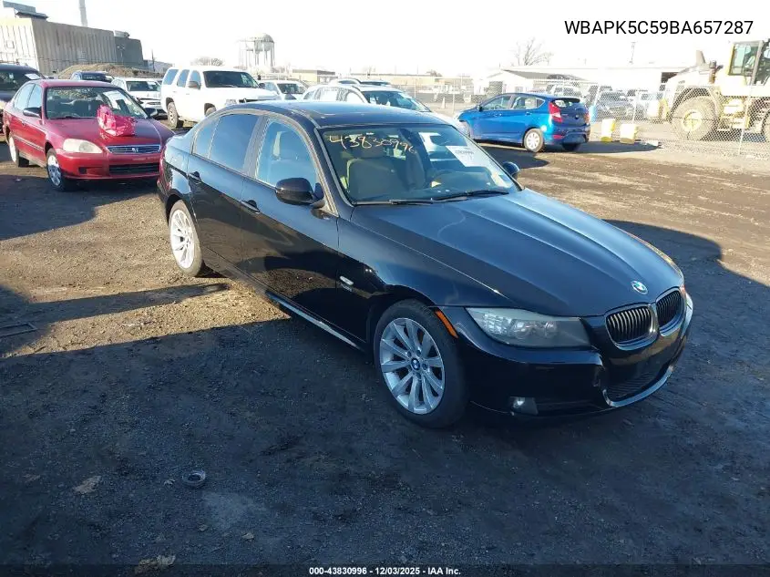 WBAPK5C59BA657287 2011 BMW 328I xDrive