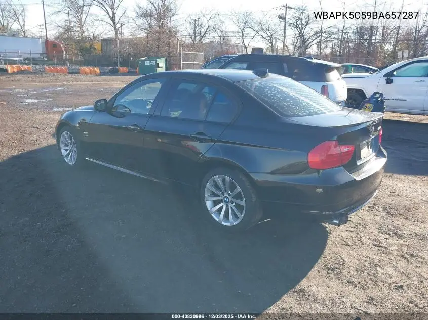WBAPK5C59BA657287 2011 BMW 328I xDrive