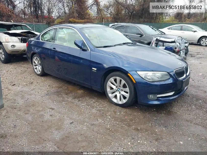 WBAKF5C51BE655802 2011 BMW 328I xDrive