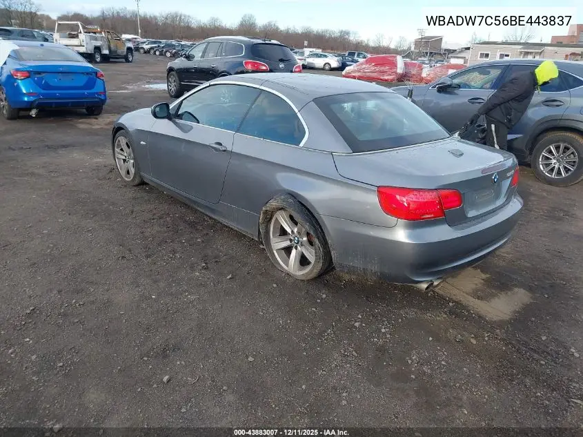 WBADW7C56BE443837 2011 BMW 328I