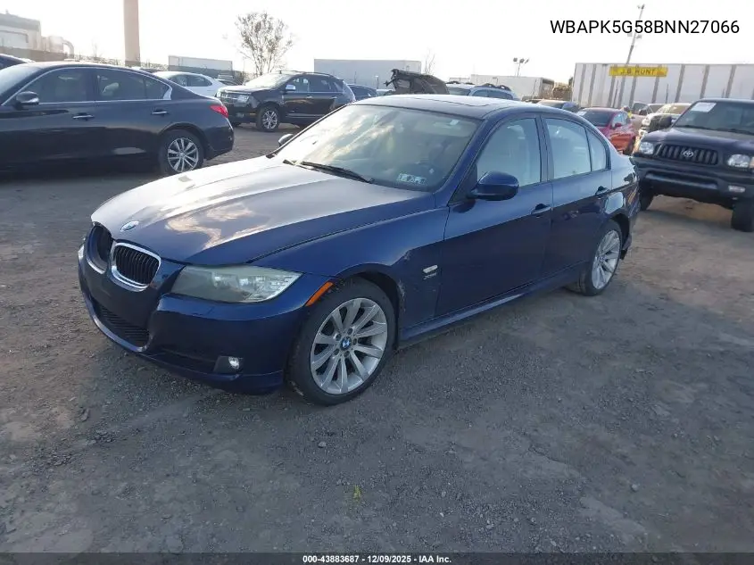 WBAPK5G58BNN27066 2011 BMW 328I xDrive