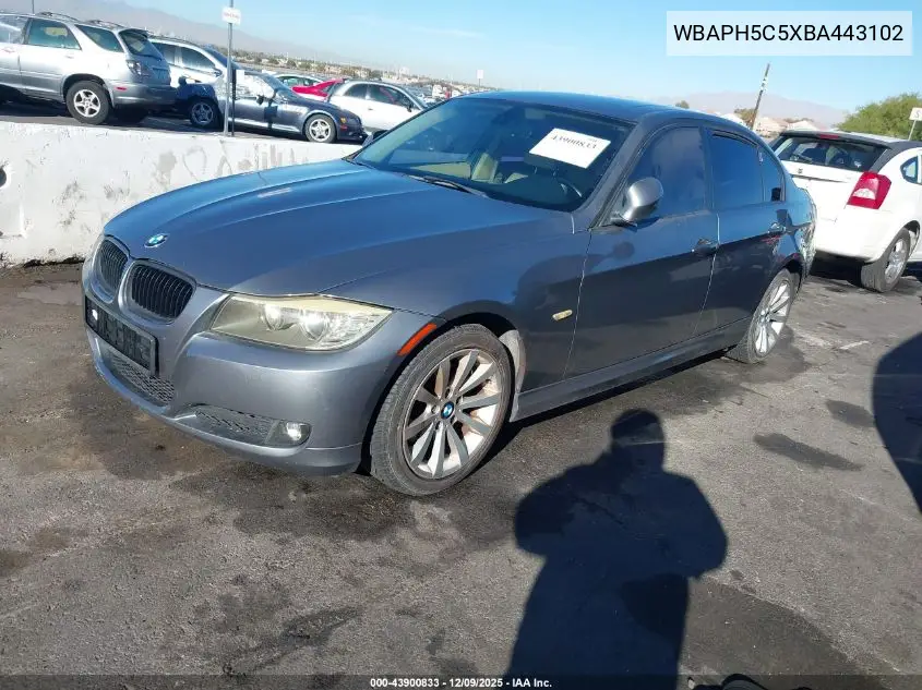 WBAPH5C5XBA443102 2011 BMW 328I