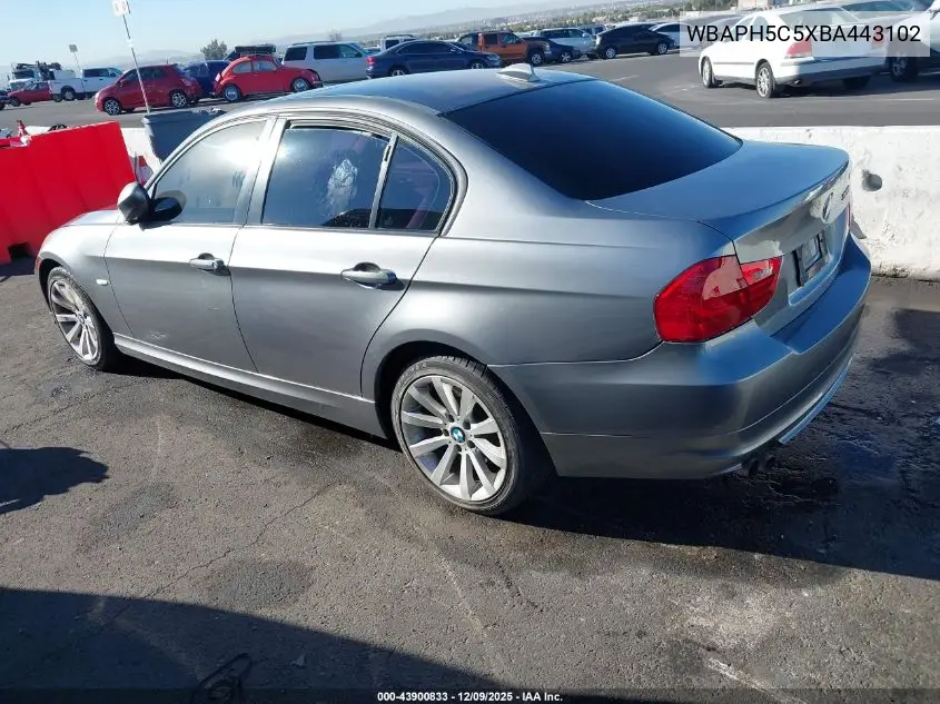 WBAPH5C5XBA443102 2011 BMW 328I