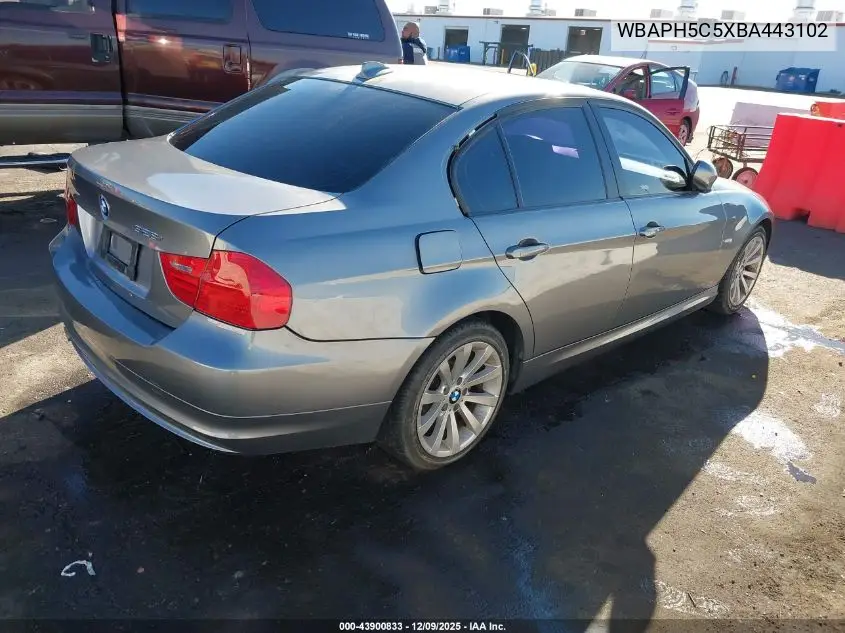 WBAPH5C5XBA443102 2011 BMW 328I