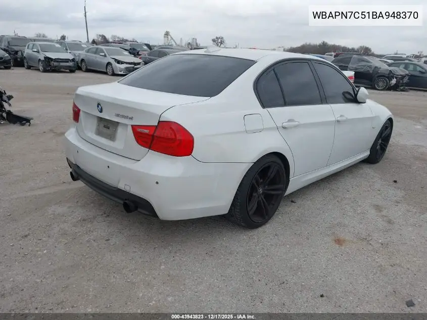 WBAPN7C51BA948370 2011 BMW 335D
