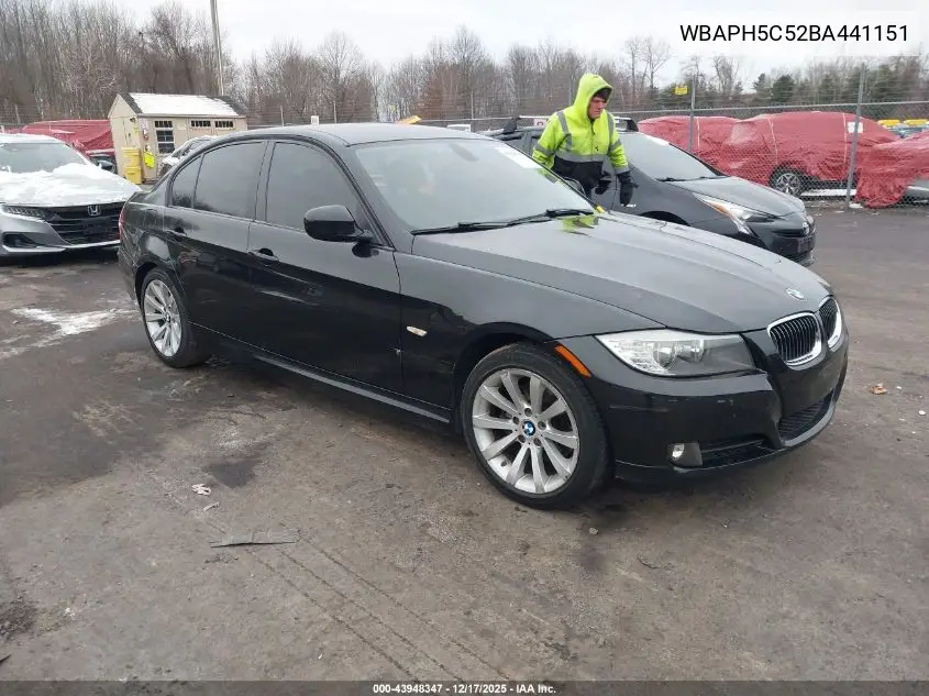 WBAPH5C52BA441151 2011 BMW 328I