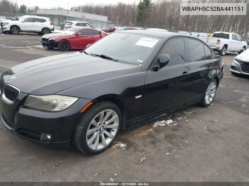 WBAPH5C52BA441151 2011 BMW 328I