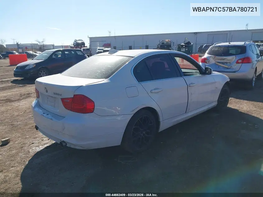 WBAPN7C57BA780721 2011 BMW 335D