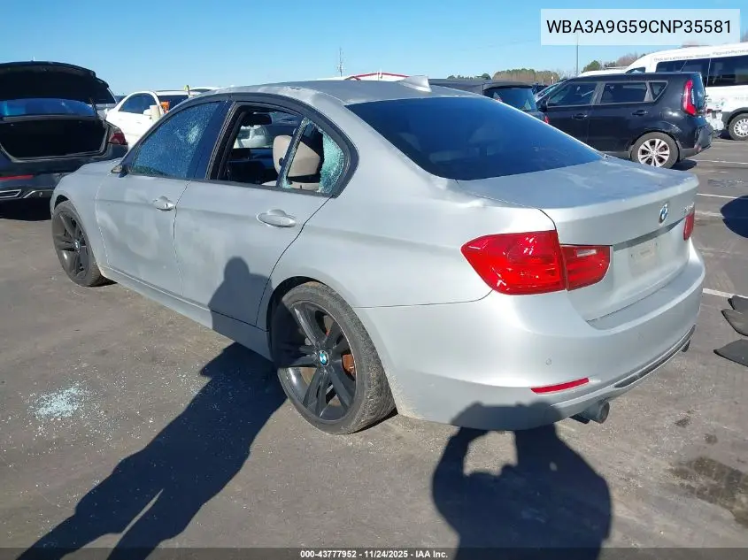 WBA3A9G59CNP35581 2012 BMW 335I