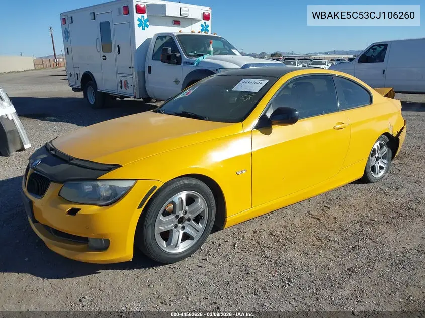 WBAKE5C53CJ106260 2012 BMW 328I