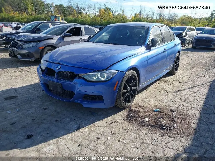 WBA3B9C54DF587340 2013 BMW 335 Xi